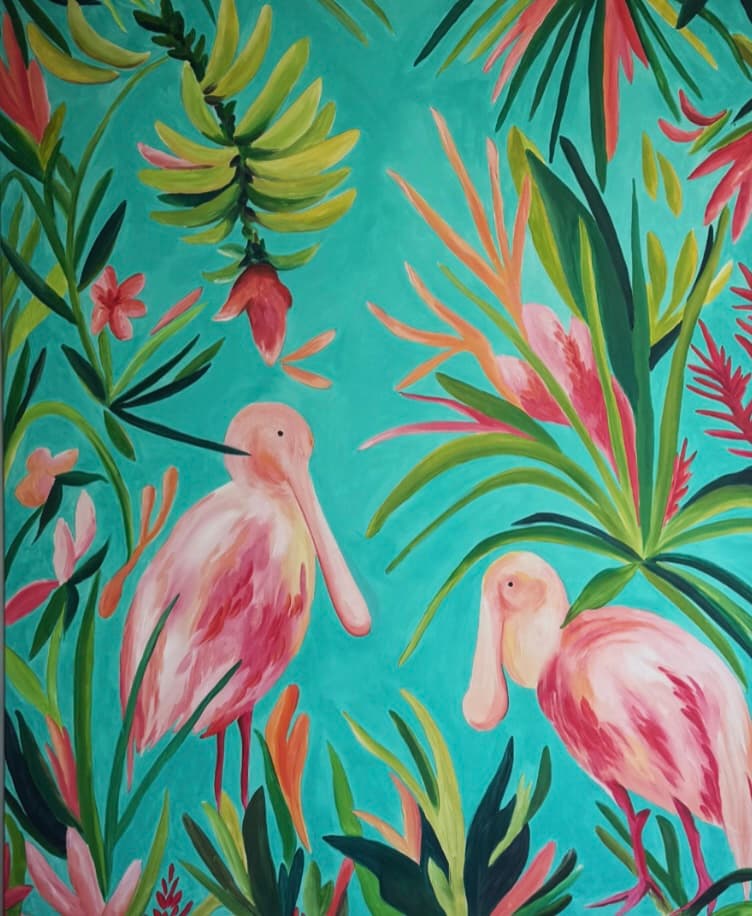 Tropical Spoonbills